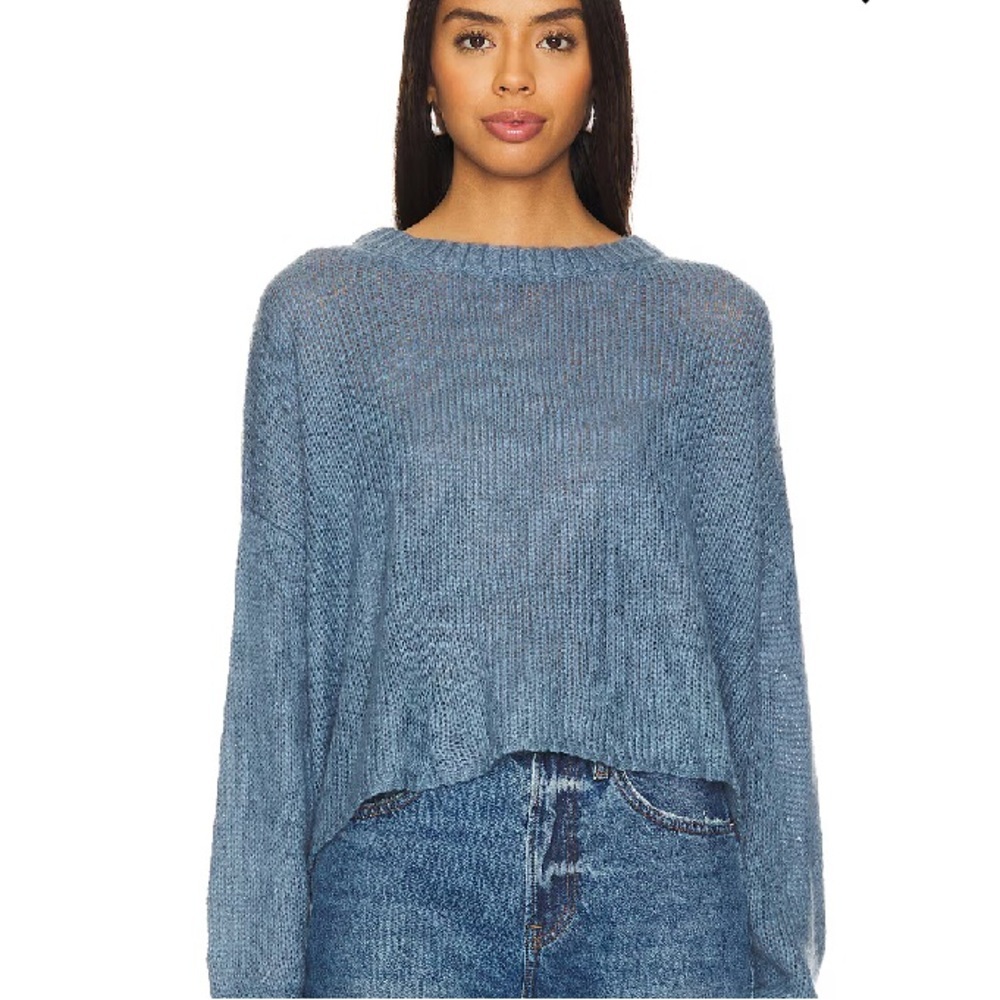 NWT Nia Women's Blue Ariana Sweater Size S